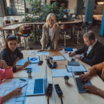 Fractional CMO working with team